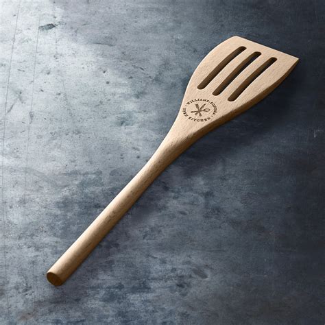 Williams Sonoma Open Kitchen Beechwood Slotted Spatula Williams