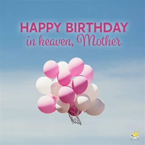 Happy Birthday In Heaven Mom Wishes And Poems