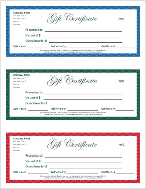 Are these gift certificate templates really free? Free Gift Certificate Template and Tracking Log