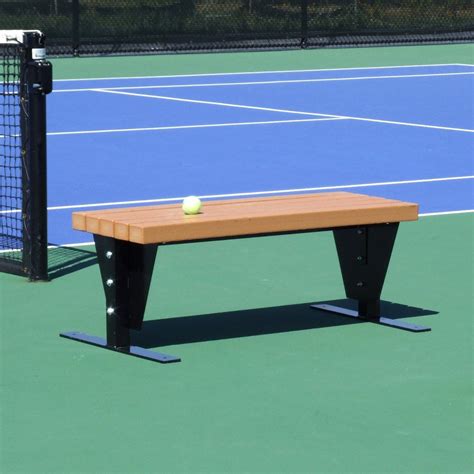 The Suntrends Flat Court Bench Is Perfect For Tennis Courts Poolsides