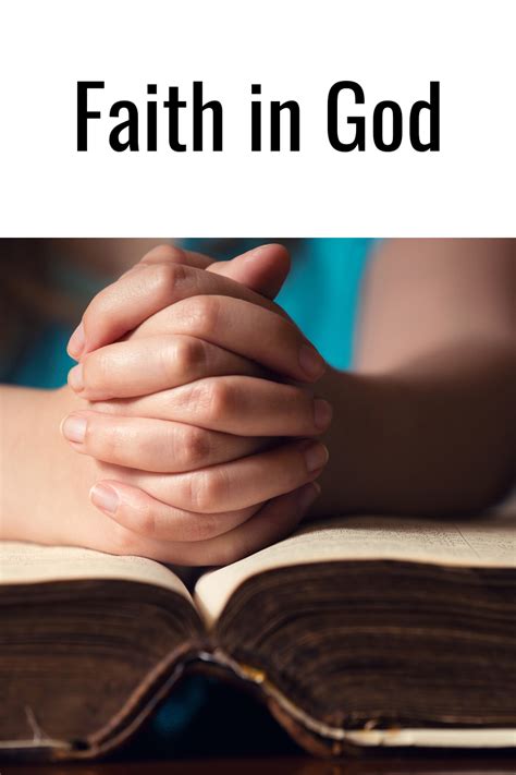 Faith In God Confess Scripture And Increase Your Faith