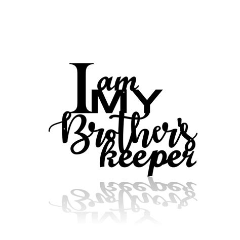 Am I My Brothers Keeper Bing Images