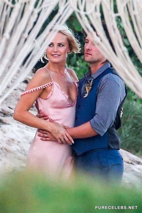 Leaked Malin Akerman Upskirt And Sexy Moments During Her Wedding