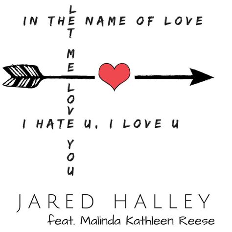 Jared Halley In The Name Of Love I Hate U I Love U Let Me Love