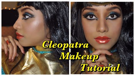 halloween special cleopatra makeup tutorial youtube