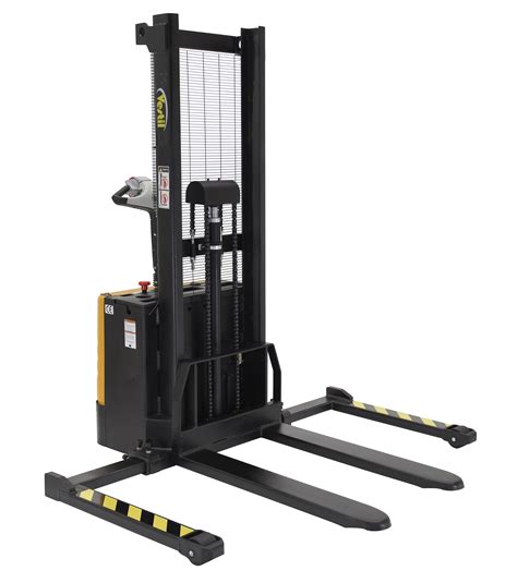 Electric Powered Pallet Stacker Motorized Lift And Drive