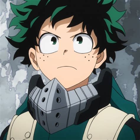Izuku S Serious Face By L Dawg On Deviantart Anime Anime