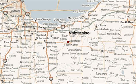 Valparaiso In Zip Code Map United States Map