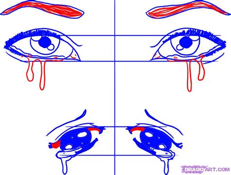 Find high quality crying drawing, all drawing images can be downloaded for free for personal use only. How to Draw Crying Eyes, Step by Step, Eyes, People, FREE ...