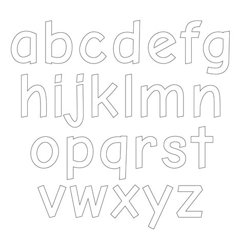 Free Printable Upper And Lower Case Alphabet Chart Free Printable D11