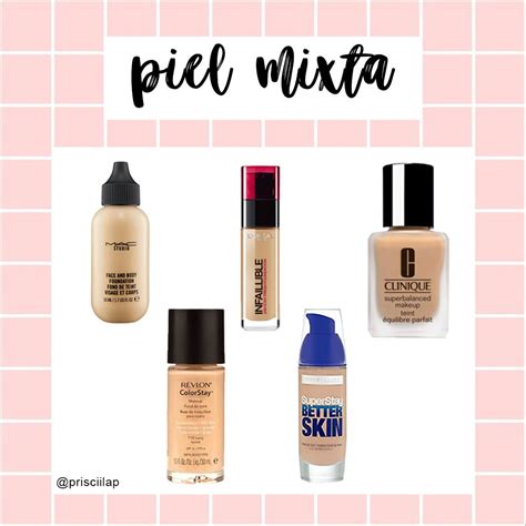 Para el uso del maquillaje son necesarios diferentes instrumentos. BASES PARA PIEL MIXTA | Base de maquillaje para piel mixta ...