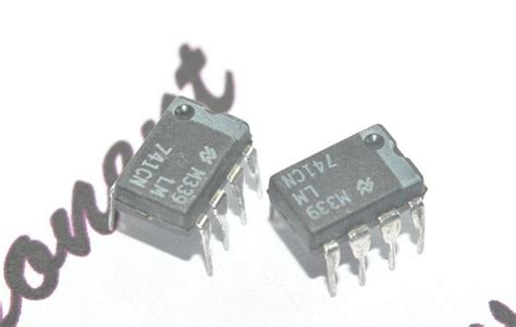 2pcs Ns Lm741cn Dip 8 Integrated Circuit Ic Nos Ebay