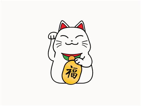 Lucky Cat By Anthey C On Dribbble