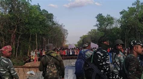 protests against security camp in chhattisgarh s silger area enters 15th day india news the