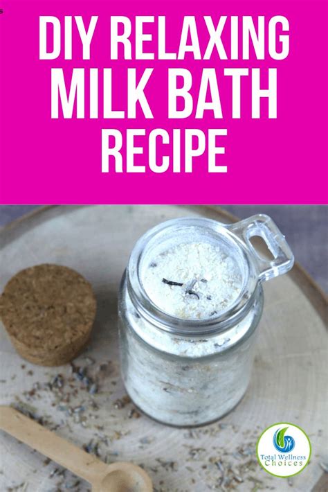 Diy Relaxing Milk Bath Recipe Milk Bath Recipe Bath Recipes Milk Bath