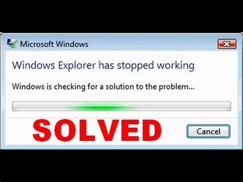 Fix Exe Has Stopped Working Or Windows Explorer Has Stopped Working Youtube