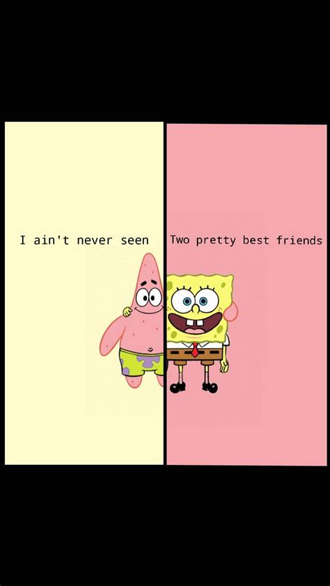 Download Spongebob And Patrick Matching Best Friends Wallpaper By