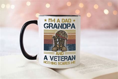 Fathers Day T For Grandpa Grandpa Veteran Veteran Grandpa
