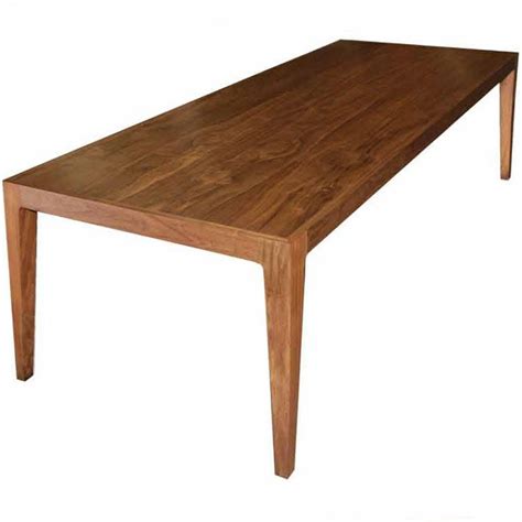 Parsons Table In Solid Bookmatched Walnut Made To Order For Sale At