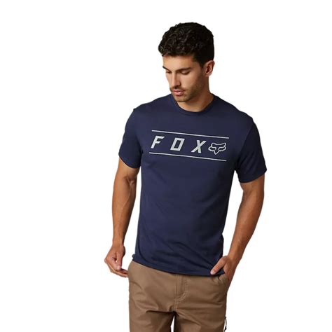 Tee Shirt Fox Pinnacle Tech Bleu Distriride