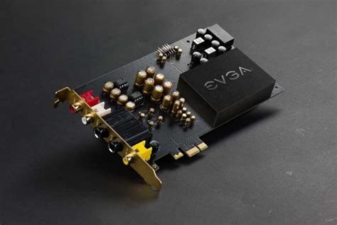 The term sound card is also applied to external audio interfaces used for professional audio applications. New EVGA sound card pre-announced at CES 2016 | Headphone ...