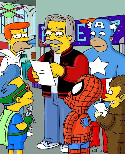 Matt Groening Character Simpsons Wiki Fandom Powered By Wikia