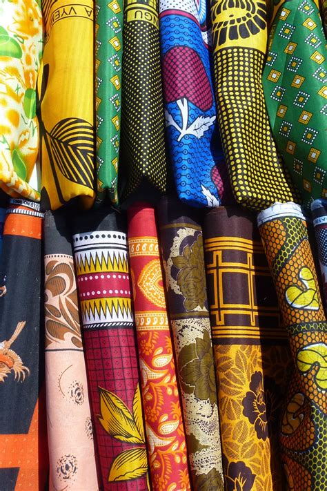 Free Images Pattern Color Africa Colorful Fabric Textile Art
