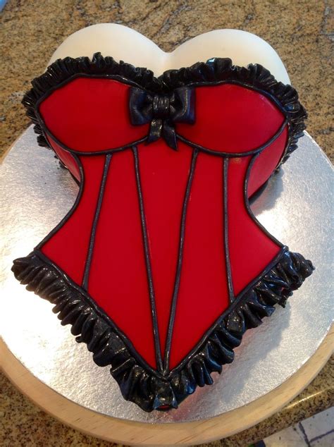 Corset Birthday Cake Bachelor Cake Sexy Cakes Burlesque Cake