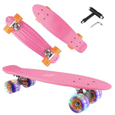 22 Complete Mini Cruiser Skateboard For Beginners Youths Teens Girls