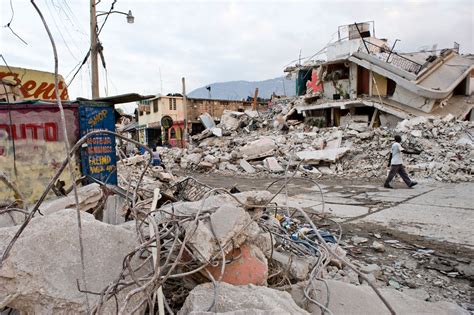 The earthquake devastated the island, leaving millions homeless. Port-au-Prince, Haiti: Haiti Earthquake: Ezra Millstein ...