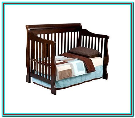 Baby Crib Turns Into Toddler Bed Bedroom Home Decorating Ideas