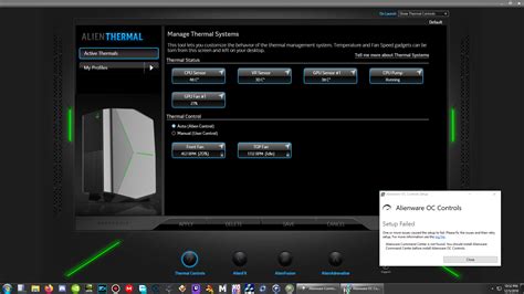 Oc Controls Install Alienware Command Center Not Detected Look At