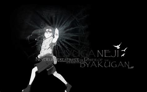 壁纸 插图 动漫男孩 火影忍者动物园 Hyuuga Neji 黑暗 黑与白 单色摄影 1280x800 Detlef