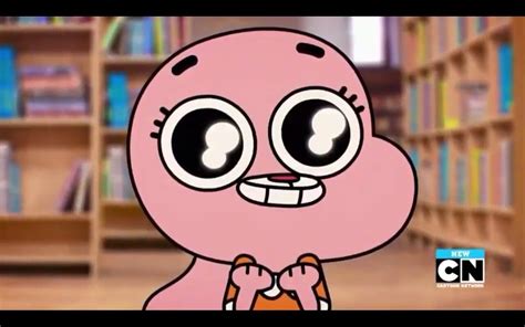 Anais Has Cute Eyes The Amazing World Of Gumball Cartoon Wallpaper