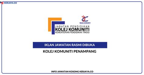 24 ogos 2019 (sabtu) tempat : Kolej Komuniti Penampang • Kerja Kosong Kerajaan