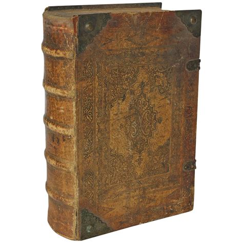 Large 1755 German Leather Bible For Sale At 1stdibs