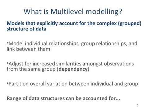 Introduction To Multilevel Modelling Ian Brunton Smith