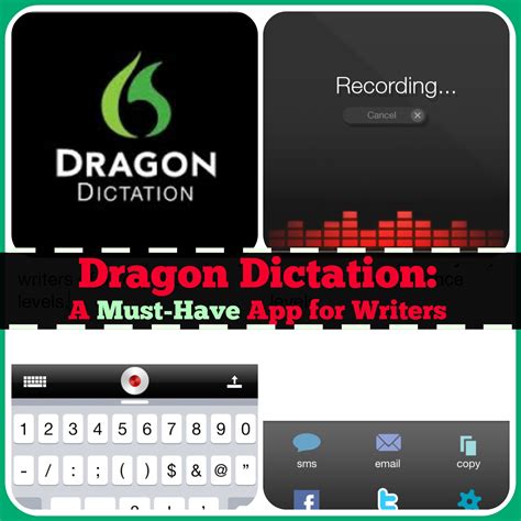 It's great for every day using. Dragon Dictation: A Must-Have App for Writers | Dragon ...