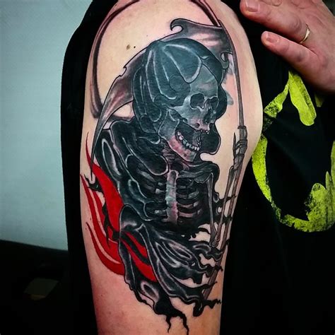 30 Creative Grim Reaper Tattoos