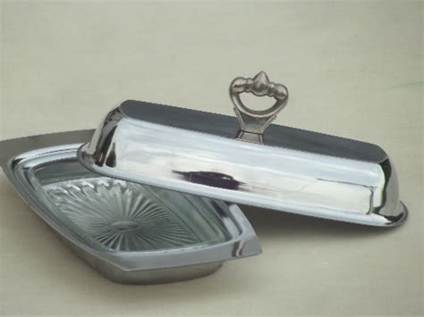 Shop for blomus basic butter dish at 2modern. Mid-century modern vintage Kromex chrome plated butter dish