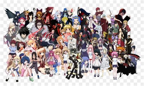 Characters Png For All My Favorite Anime Characters Transparent Png