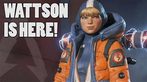 Wattson Is Here L Star Gameplay Apex Legends Season 2 Youtube