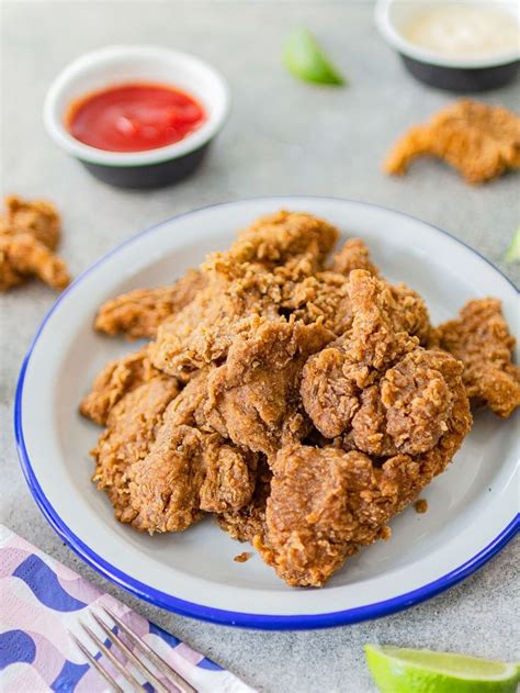 It's all right, is jordan's verdict on kfc's imposter burger, although he could tell it wasn't chicken. KFC-style vegan fried chicken | K33 Kitchen - Delicious ...