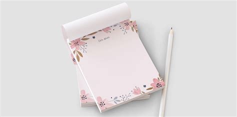 Personalised Notepads And Business Memo Pads Vistaprint