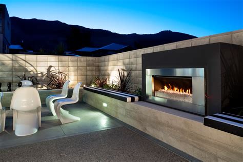 Outdoor Fireplace Modern Design Fireplace Guide By Linda
