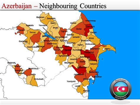 Download fully editable maps of azerbaijan. Azerbaijan Map - Azerbaijan • mappery