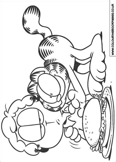 Maybe you would like to learn more about one of these? Garfield and John - free coloring pages | Coloring Pages