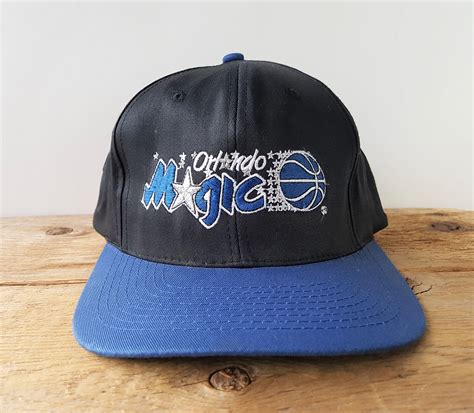 Orlando Magic Original Vintage 90s Snapback Hat Official Nba Etsy