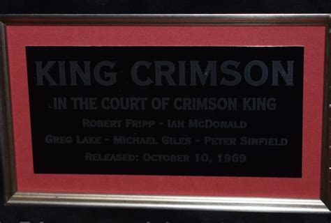 King Crimson Debut Release Robert Frippian Mcdonaldrock Star Gallery