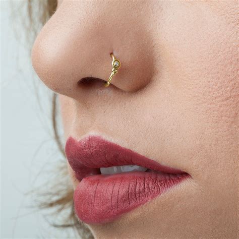 Women Diamond Nose Ring Ph